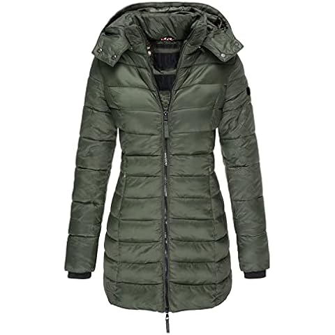 Womens Warm Hooded Puffer Jacket Cover