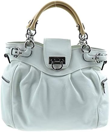 ferragamo white bag