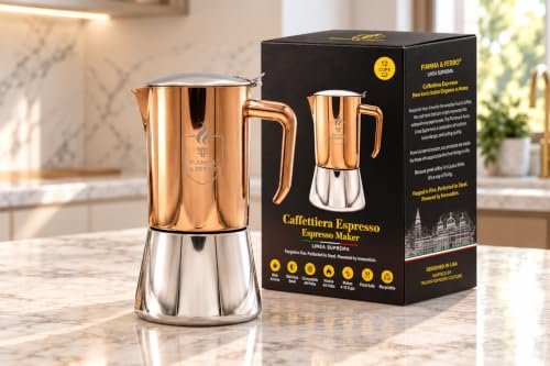 Fiamma & Ferro Moka Pot Review: Worth The Investment? 1 Fiamma & Ferro Premium Italian Espresso Maker