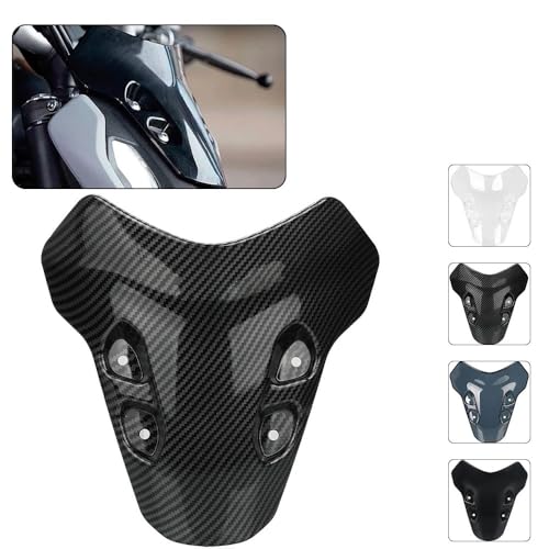 Déflecteurs de pare-brise moto MT07 réduction bruit vent et turbulences