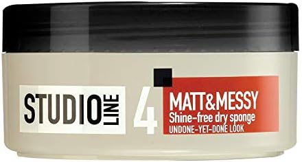 Loreal Studio Line Matt & Messy Zero Shine Dry Sponge 4 Normal Hold 150ml