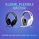Logitech G335 Kabelgebundenes Gaming-Headset, Flip-to-Mute-Mikrofon, 3,5 mm Audioanschluss, Memory-Schaum-Ohrpolster, Leicht, Kompatibel mit PC, PlayStation, Xbox, Nintendo Switch - Schwarz