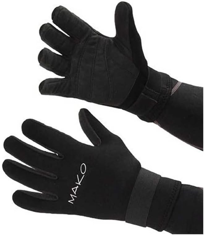 MAKO Spearguns Yamamoto Black 2mm Diving Gloves