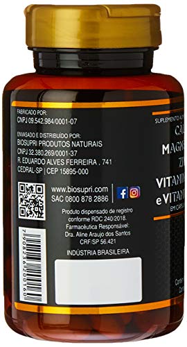 BioVitamin Cálcio + Magnésio + Zinco + Vitamina D3 + Vitamina K2