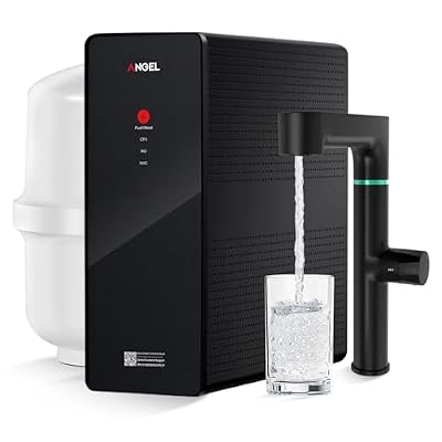 ANGEL X1 Pro Reverse Osmosis Water Filter, 7-Stage Under Sink Water Filtration System, 3 Years RO Life, 2:1 Pure to Drain, Reduces PFAS/PFOS, TDS, Chlorine, Bad Taste & Odor, Lead-Free