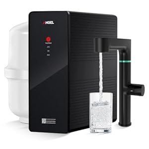 ANGEL X1 Pro Reverse Osmosis Water Filter, 7-Stage Under Sink Water Filtration System, 3 Years RO Life, 2:1 Pure to Drain, Reduces PFAS/PFOS, TDS, Chlorine, Bad Taste & Odor, Lead-Free