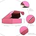 Cardboard Boxes,15 Pack Shipping Boxes 6x6x2 Recyclable Mailing Boxes Colored Corrugated Cardboard Box Small Storage Boxes for Shipping, Mailing, Gifts Packaging (Pink)