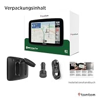 TomTom Camper Navi GO Camper Tour 2. Generation (6 Zoll großes Display mit Wohnmobil- und Wohnwagen-POIs, Updates über Wi-Fi, TomTom Traffic, Europakarten, dynamischer Fahrspurassistent) – Ansicht 9