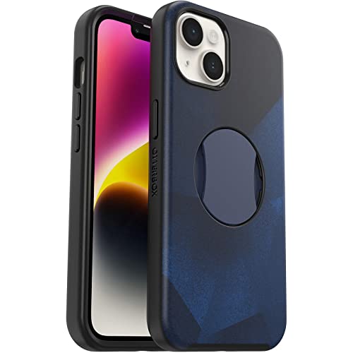 OtterBox OTTERGRIP Symmetry Series Case for iPhone - Non-Retail Packaging (Blue Storm Blue, iPhone 14)