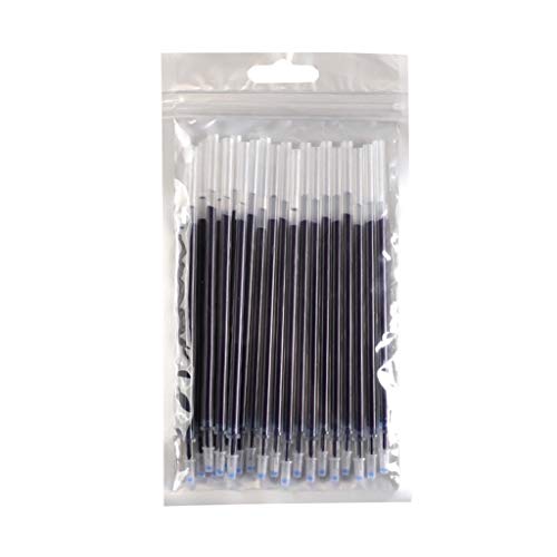 FeiliandaJJ 20Pcs Gelstifte Nachfüllungen Set Blaue Schwarz Rot Gelroller Minen Kugelschreiberminen Gel Stift Nachfüllungen zum Schreiben, Notieren & Skizzieren,für Büro Schule (Blaue, 0.38mm) Cover