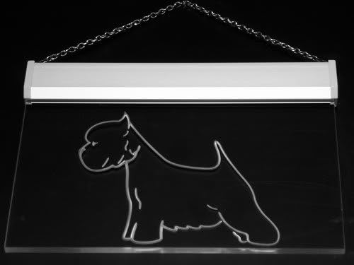ADVPRO j251- Westie Dog Pet Shop New Light Sign
