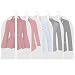 Thipoten Garment Bags, Set of 5 Lightweight 33 Inch Dust Proof Suit Bags with Full Stainless Steel Zipper, Garment Bags for Storage/Closet/Travel (Translucent, 24 x33 Inches)