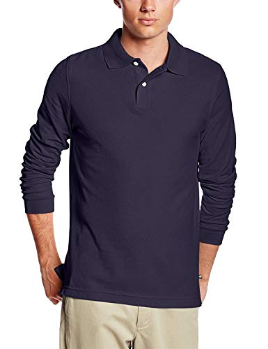Lee mens Modern Fit Long Sleeve Polo miniatura 1