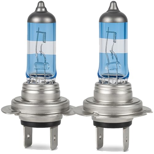 Xtremeauto Viper Vision H7 Headlight Bulbs 12V 55W – 200% Brighter Halogen Upgrade – Up to 150m Vision & 20% Whiter Light – E-Marked Road Legal Headlamp PX26D 477 Bulb (Pack of 2)