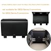 4 Pack One Controller Battery Back Cover for Xbox One, One S, One X Controller [NOT for Xbox SeriesS/X],Replacement Battery Back Shell Covers Compatible with Xbox One/One S/One X Controllers (Black)
