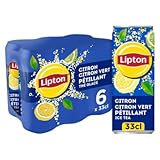 Lipton Ice Tea Pétillant Citron citron vert SLK 6x330ml