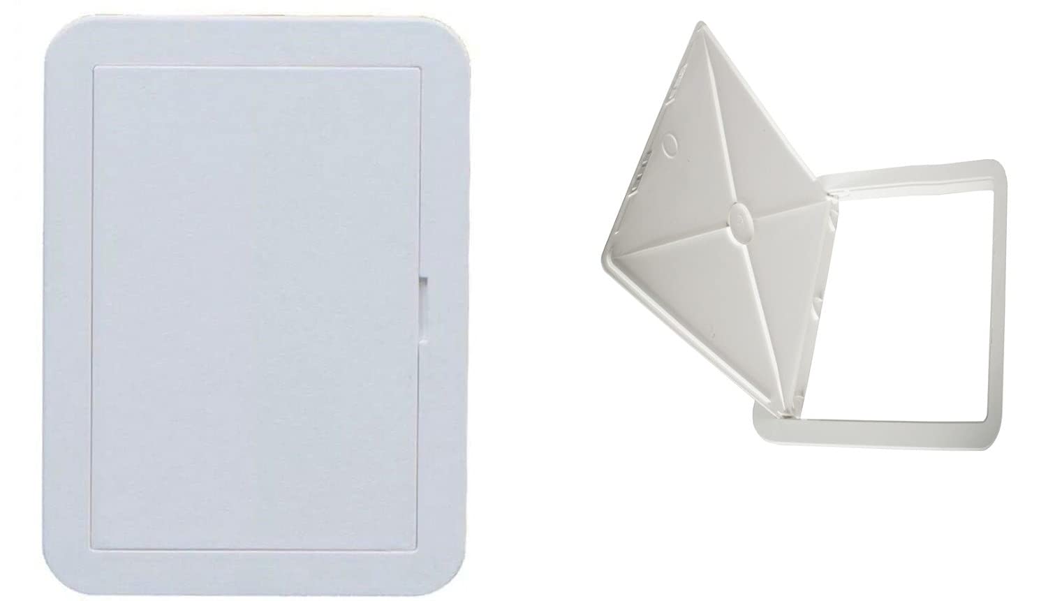 AP150 Hinged 155mm x 235mm White Plastic Access Panel Inspection Hatch