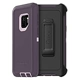 OtterBox DEFENDER SERIES Case for Samsung Galaxy S9+ - Retail Packaging - PURPLE NEBULA (WINSOME ORCHID/NIGHT PURPLE)