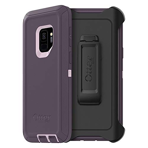 OtterBox DEFENDER SERIES SCREENLESS Case for Samsung Galaxy S9+ - Retail Packaging - PURPLE NEBULA (WINSOME ORCHID/NIGHT PURPLE)