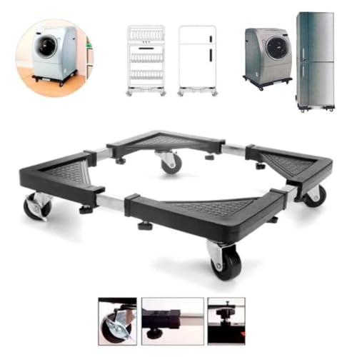 Suporte para Geladeira e Fogão com Rodinha Pé para Máquina de Lavar Roupa Base antiderrapante para M