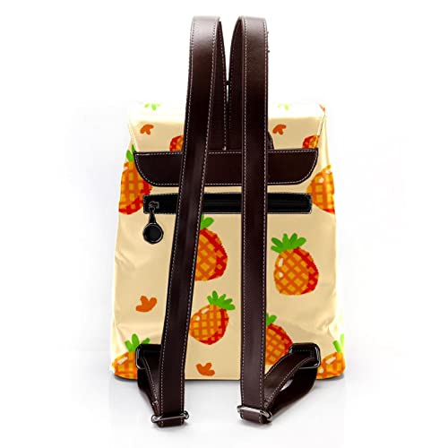 Sac à dos ordinateur portable mignon motif ananas imprimé multicolore - 2