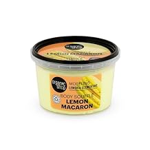 Organic Shop Lemon Anti-Cellulite Body Cream, 100% Vegan & Organic, Daily Moisturizer & Nourishing, Face, Hand & Foot Natural Lotion, Intensive Care & Skin Toning. 250ml