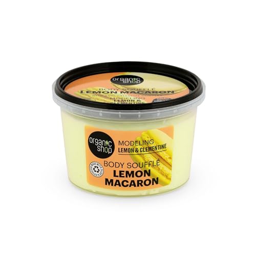 Organic Shop Body Souffle Citron Macaron Modelage Citron & Clémentine 250 ml