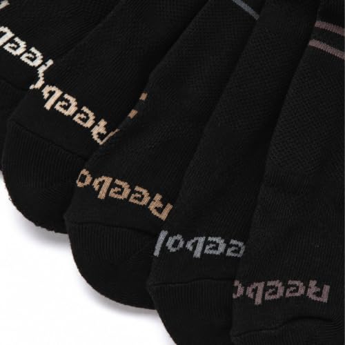 Reebok Mens Low Cut Socks 8 Pack Moisture Wicking Cushioned Athletic Comfort - Image 2