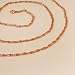 Rudra Empire Pure Copper Chain Necklace for Men & Women – Oxidized Copper Oval Link Chain Handmade Vintage Style Copper Jewelry Necklace - 20 Inch