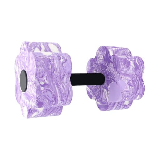 Pesas de agua pesas, pesas de piscina en de flores - Dumbbells de piscina - Suministros de capacitación reutilizable, herramienta de ejercicio portátil para hombres, mujeres