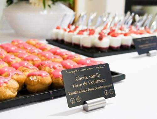 EDIKIO Stainless Steel Buffet Stand AC000013 Set of 10