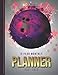 5-Year Monthly Planner 2021-2025: Dated 8.5x11 Calendar Book With Whole Month on Two Pages / Purple Pink Gray Bowling Ball - Sports Art / Organizer ... - Charts / 60-Month Life Journal Diary Gift