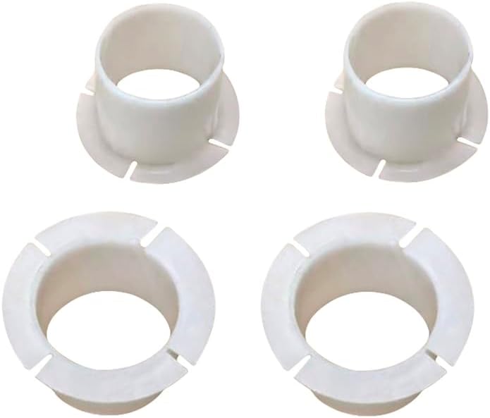 4Pcs Brake Clutch Pedal Shaft Pivot Bushing Kit For 1955-1992 Chevy Models Replaces# 3798256, 3769306, 3709591, 3965692, 1247439, 15594358