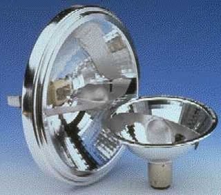 50 Watt, 12 Volt AR111 Halogen Aluminum Reflector Flood Bulb