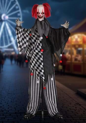 Fun Costumes 5.6FT Gonna Getcha Animatronic Clown | Halloween Decoration