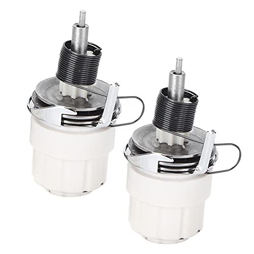 Janzoom Gruppo tendifilo, 2 Pezzi di Ferro in plastica Parti di Macchine da Cucire Facili da sostituire per Macchine da Cucire multifunzionali domestiche