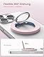 Handy Ring Halterung Magnetisch für MagSafe - Lamicall 360° Drehung Handy Griff Halter Fingerhalter für iPhone 16/15/14 Pro Max Plus, 13/12 Pro Max Mini, Smartphone mit Metallring, Zubehör für MagSafe