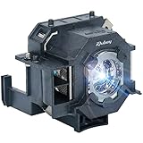 iQubay ELP41 / V13H010L41 Replacement Projector Lamp for Epson ELPLP41 Powerlite Home Cinema 700 77C 78 S5 S6 W6 EMP-260 77C S5 S52 X5 X52 X6 EX21 EX30 EX50 EX70 H283A H284A with housing