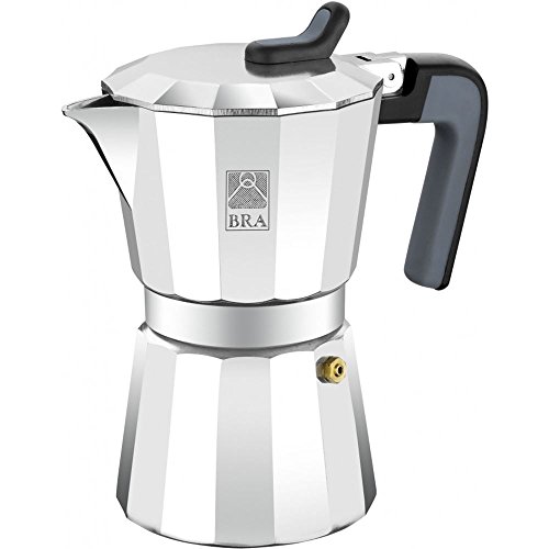 Cafetera Aluminio Para Vitroceramica 9-T 170452 En Oferta Bra - Cafetera 9 T Luxe 2 170573