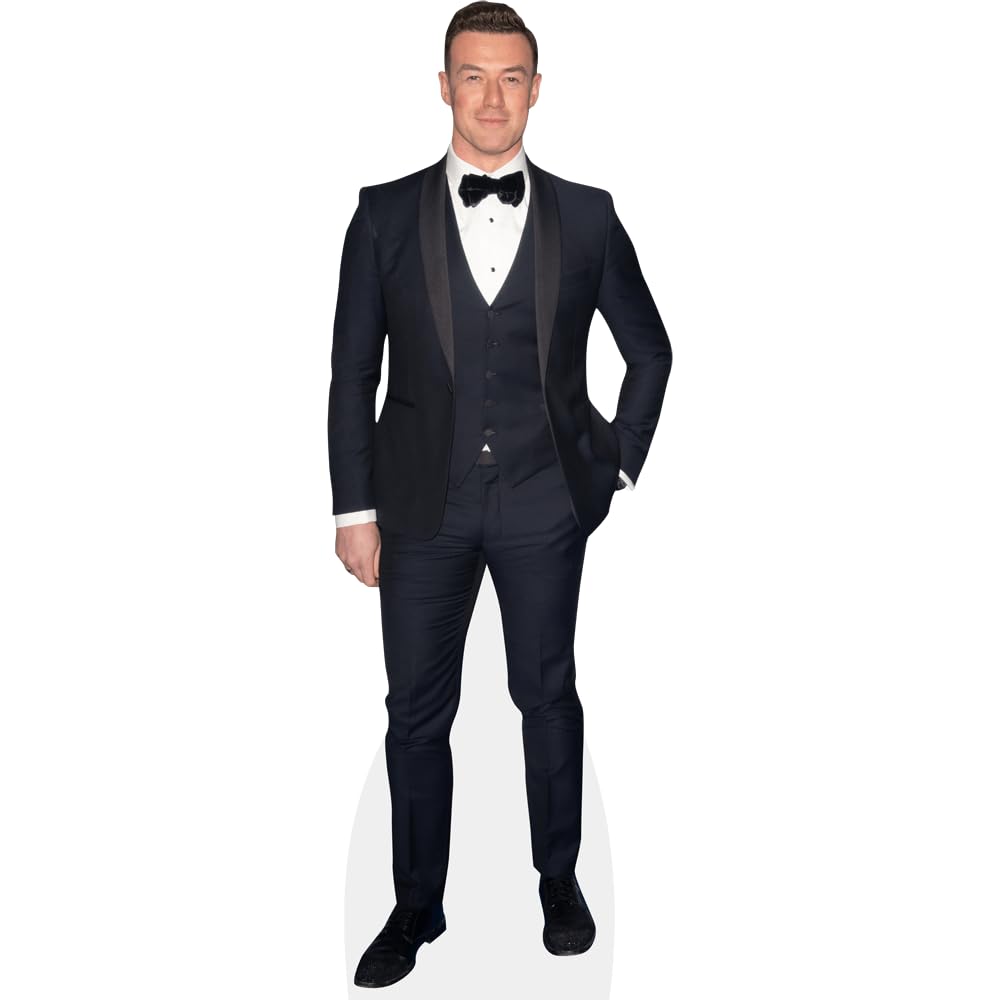 Celebrity Cutouts Mini Size Cutout Kai Widdrington (Bow Tie)