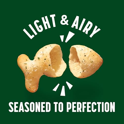 Goldfish Crisps Spicy Dill Pickle Baked Chip Crackers, 4.8 Oz Bag - image 3