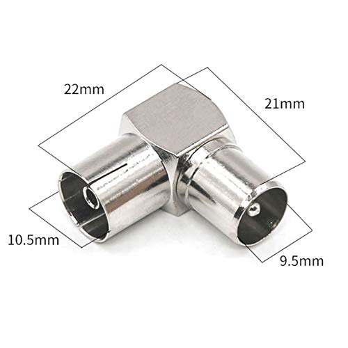 JZK 6x Connettore dell'adattatore RF ad angolo