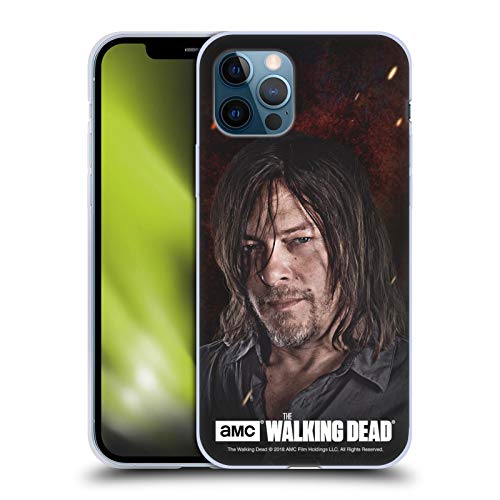 Coque iPhone 12 Pro Walking Dead Daryl Accessoire Protection Gel Antichoc Compatible MagSafe AMC