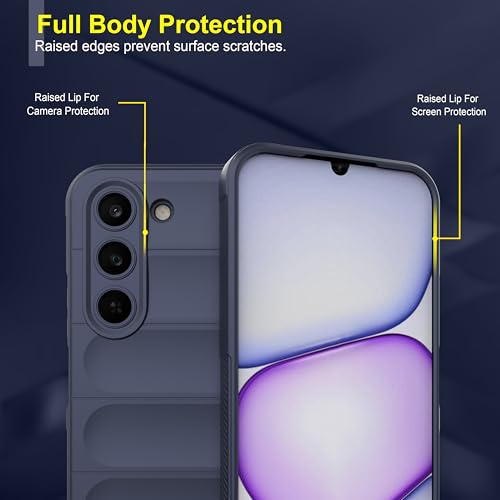Image of Zapcase Back Case Cover for Realme P4 Lite 5G | Compatible for Realme P4 Lite 5G Back Cover | Liquid Silicon Magic Case with Camera Protection | Sapphire
