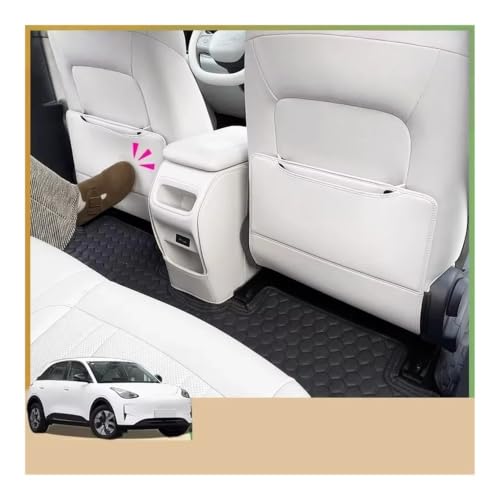 Almohadilla para dolor de codo en coche Geely EX2 reposabrazos protector 3
