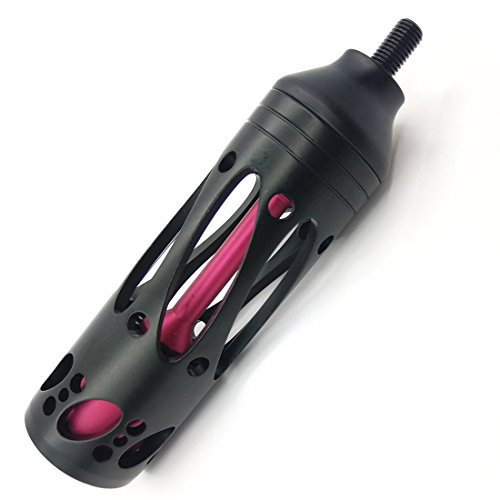 HRCHCG 5 inch Archery Aluminum Stabilizer Hunting Compound Bow Recurve Bow Damping 5"