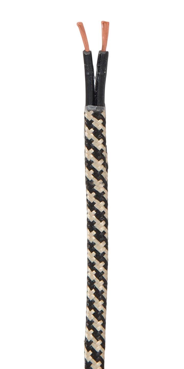 B&P Lamp SPT-2-B Rayon Covered Cord - Picture 15 of 36