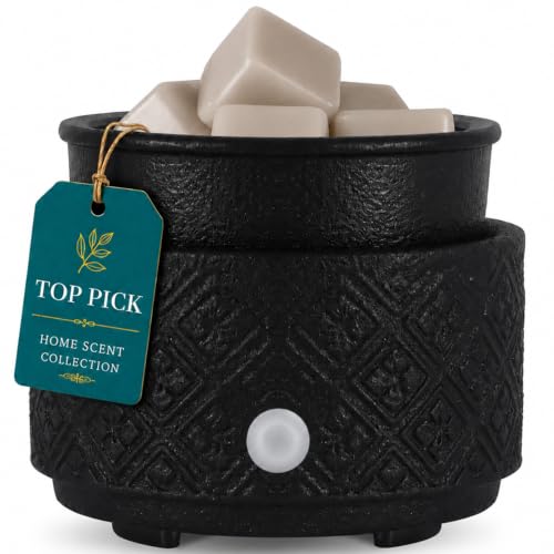 mocosa Wax Melt Warmer, 3-in-1 Ceramic Electric Wax Warmer for Scented Wax Melts, Jar Candles...
