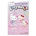 Galerie Hello Kitty Lollipop Rings, Strawberry and Fruit Punch Flavored, Individually Wrapped Candy Basket Fillers Box of 18