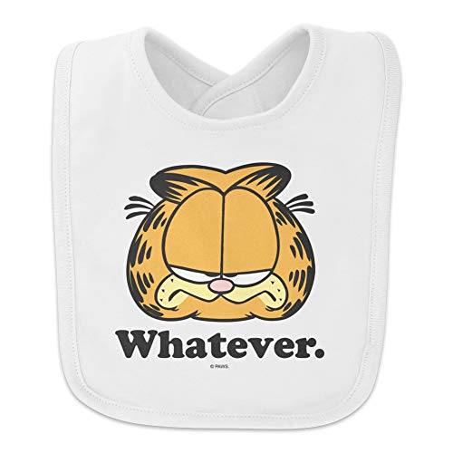 Garfield Whatever Face Baby Bib